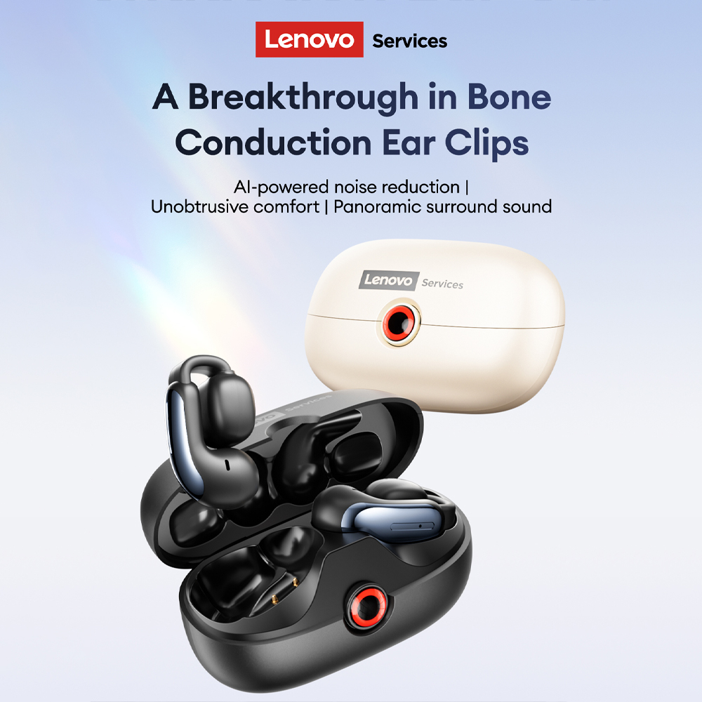 Earbuds Charging Case - 레노버 LES-108 골전도 TWS 이어 클립