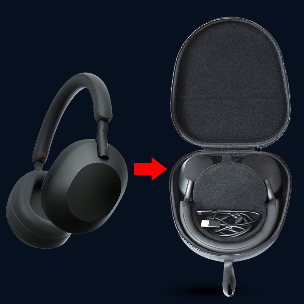 Sony Headphone Wh-1000Xm5 - 하드 여행용 케이스 EVA 하드 운반