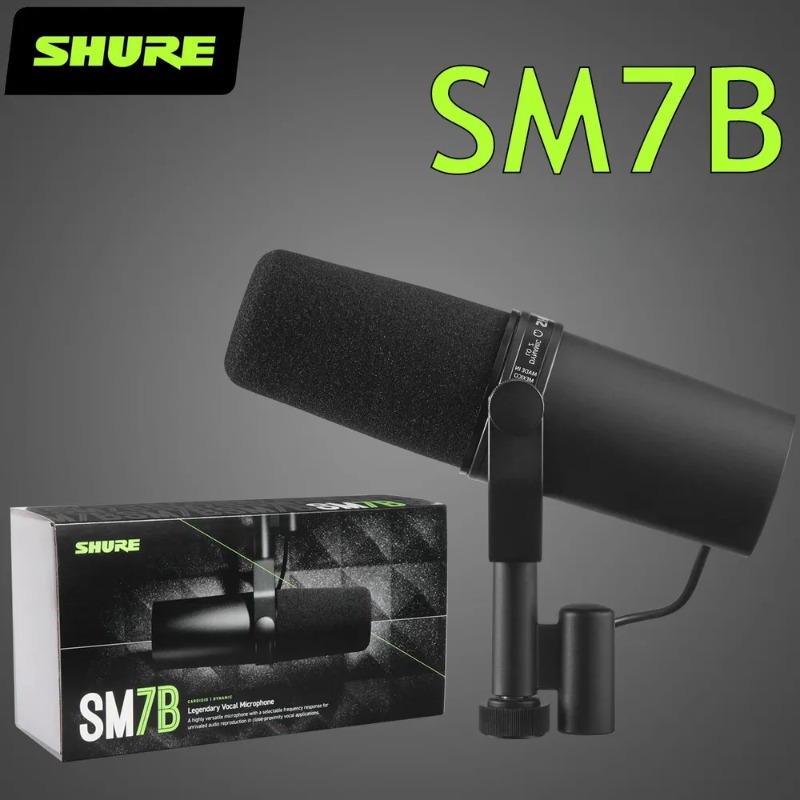 슈어 SM7B 마이크 Sm7b 다이나믹 마이크 팟캐스트 - Shure Mic Sm7B 리뷰 및 가격