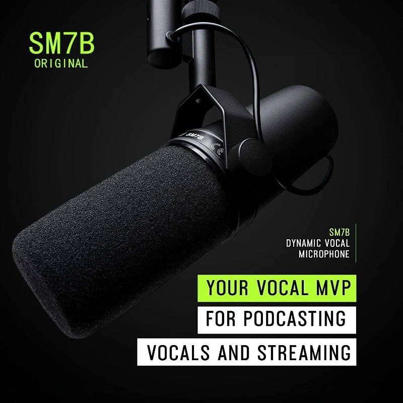슈어 SM7B 마이크 Sm7b 다이나믹 마이크 팟캐스트 - Shure Mic Sm7B 리뷰 및 가격