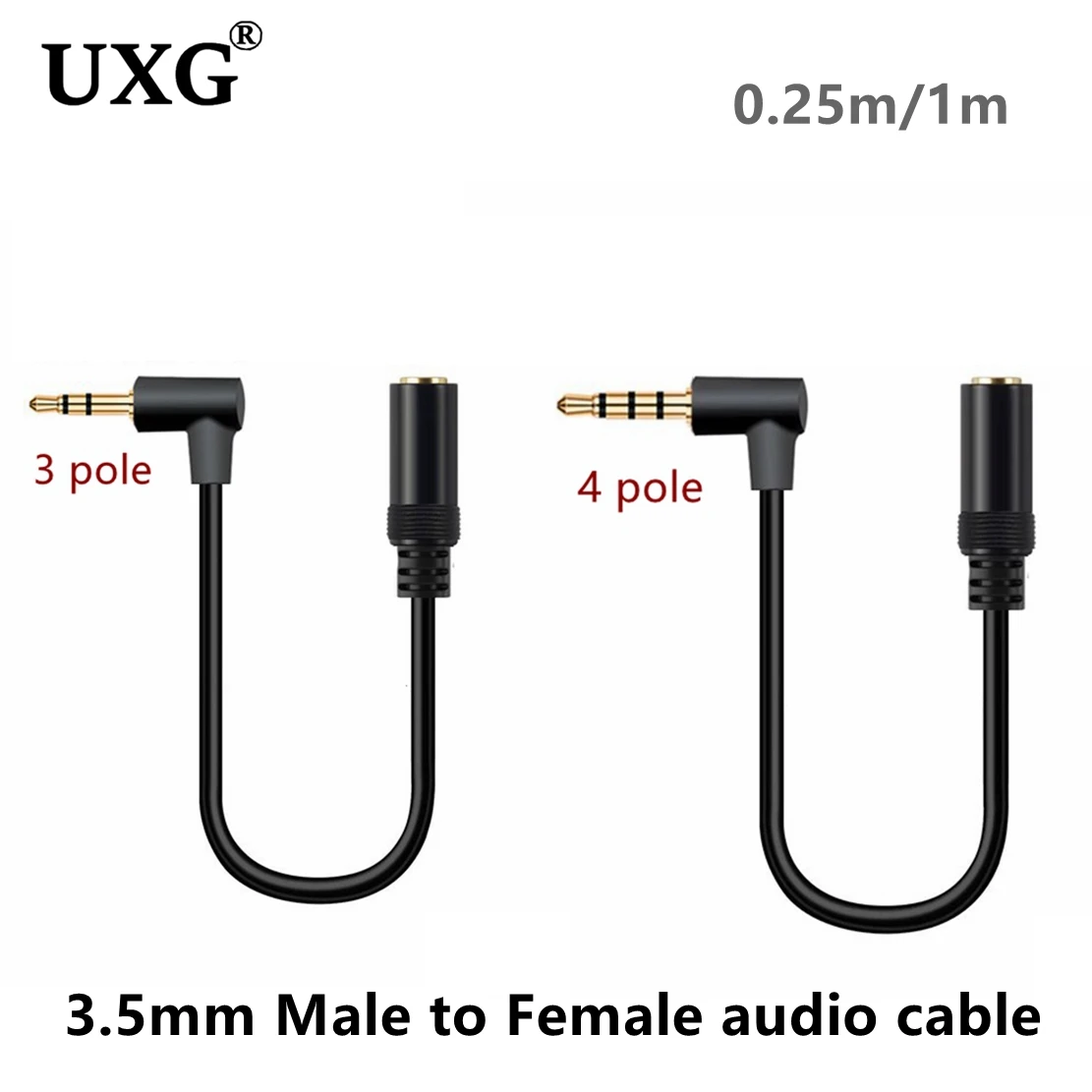 AUX 오디오 수-암 익스텐션 케이블, PC 헤드폰용, - Wired Earphone Mic 리뷰 및 가격