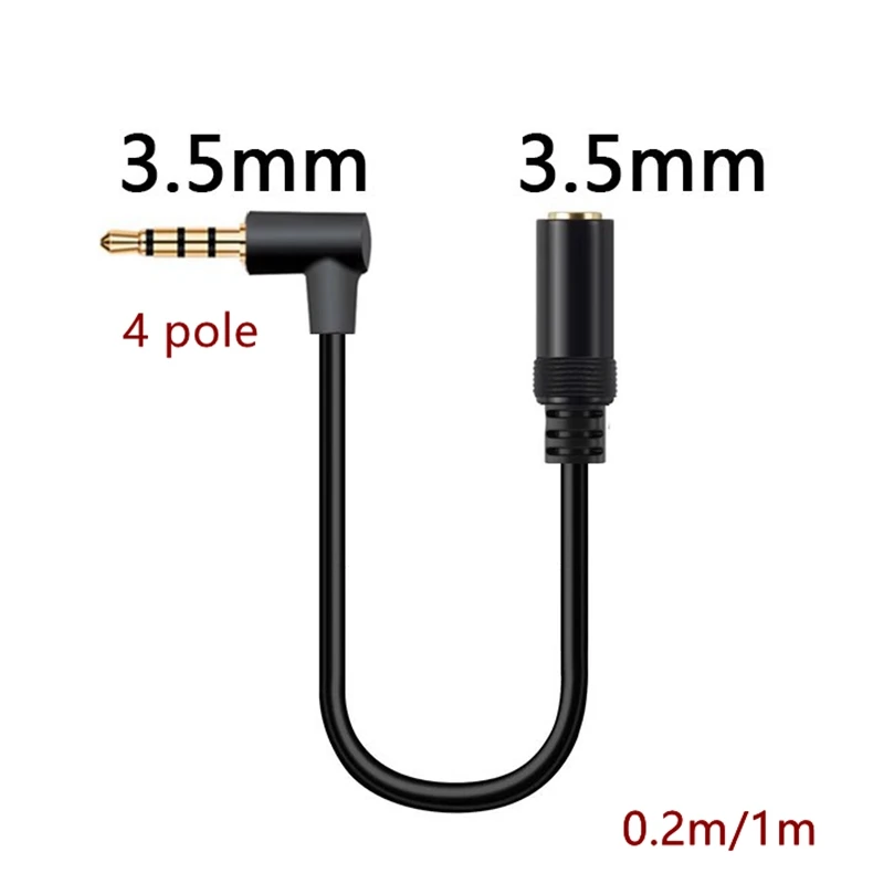 AUX 오디오 수-암 익스텐션 케이블, PC 헤드폰용, - Wired Earphone Mic 리뷰 및 가격