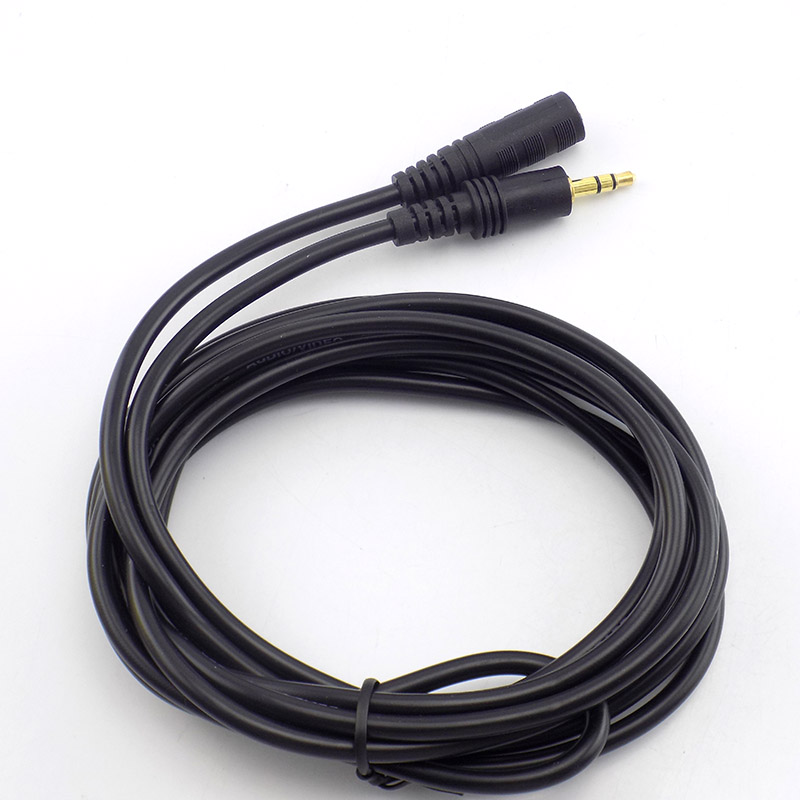 1.5/3/5/10M 3.5mm 스테레오 남성-여성 오 - Cable Extension 3.5 리뷰 및 가격