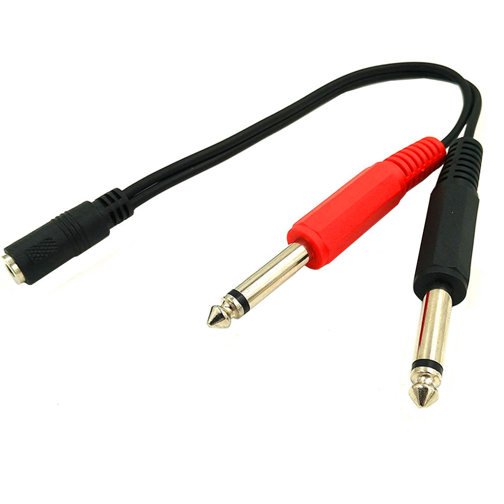 6.35mm 남성형에서 2개의 6.35mm 여성형으로  - Cable Extension 3.5 리뷰 및 가격