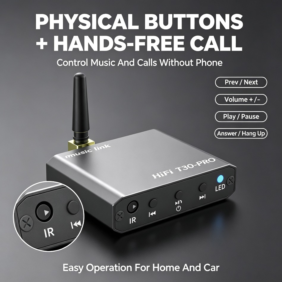 블루투스 5.2 오디오 수신기 USB 재생 기능이 있는 - Bluetooth Adapter Receiver 리뷰 및 가격