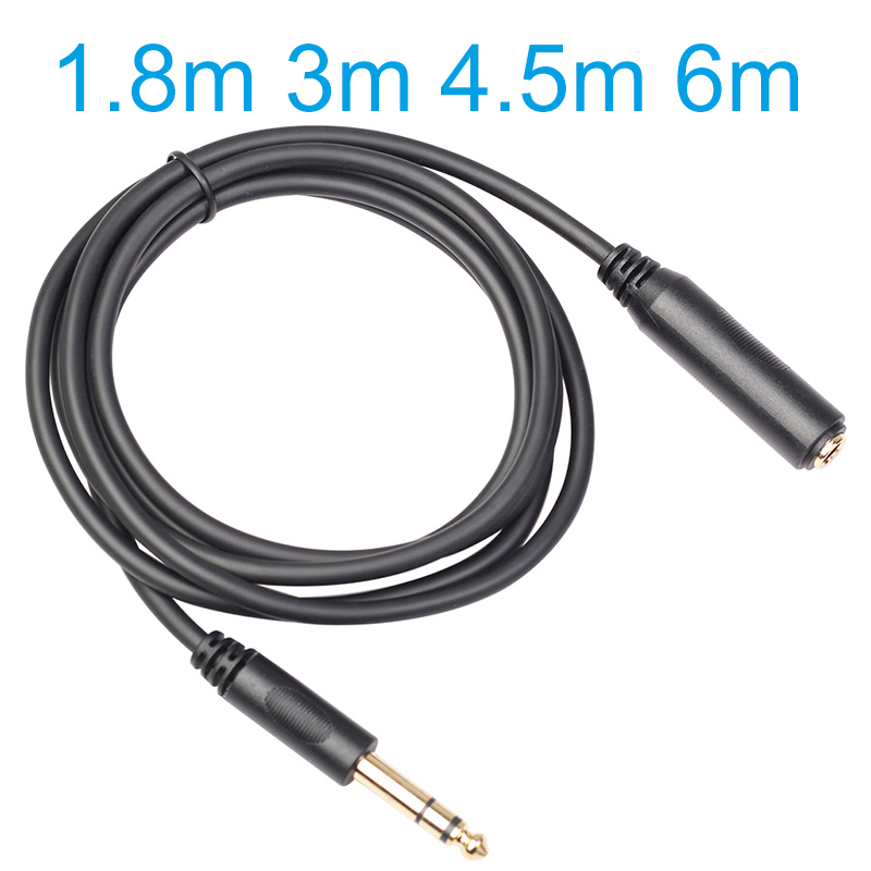 1.8M 3M 4.5M 6M 스테레오 1/4 인치 TR - Wired Earphone Mic 리뷰 및 가격