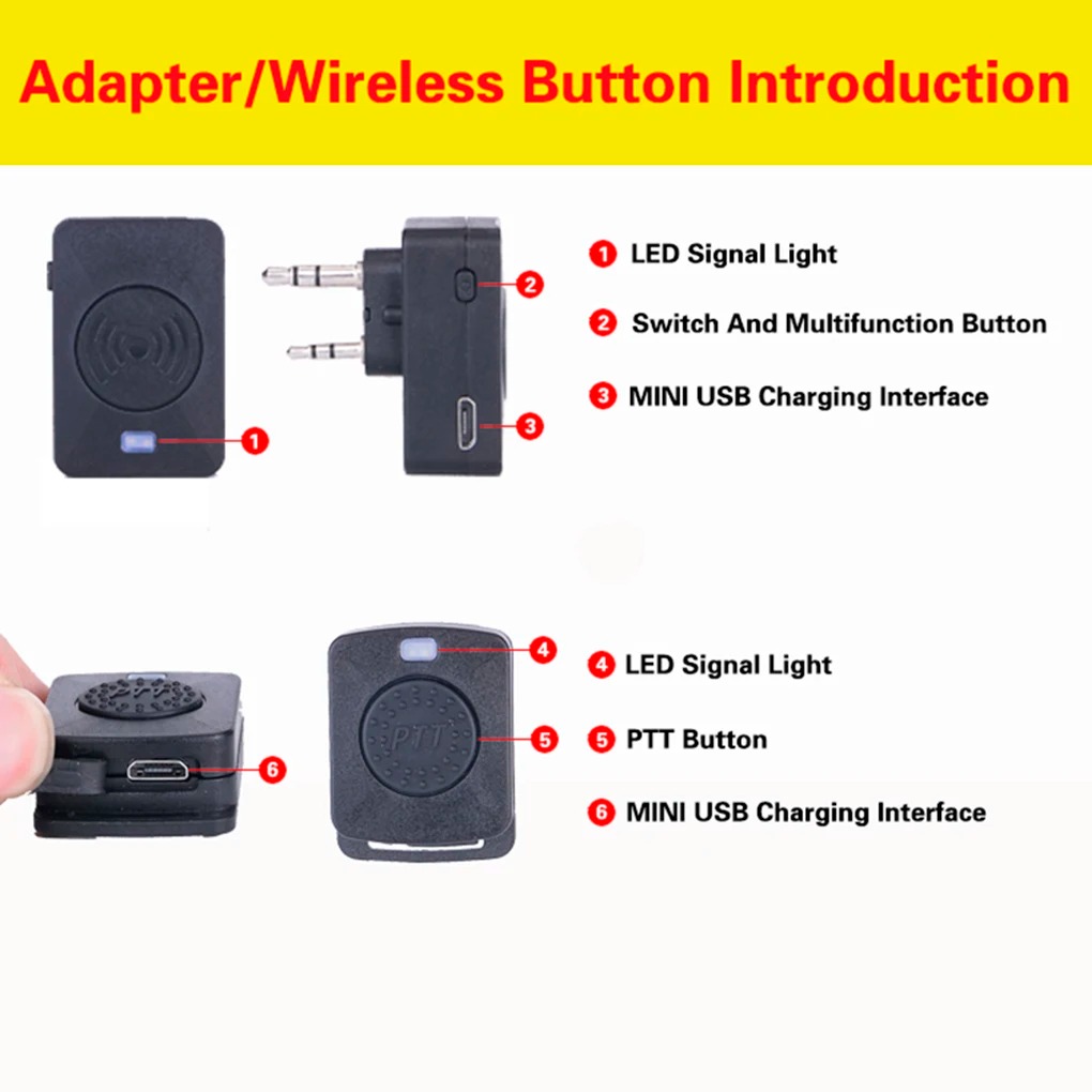 워키 토키 무선 헤드셋 블루투스 헤드셋 Baofeng  - Bluetooth Headset On Ear 리뷰 및 가격