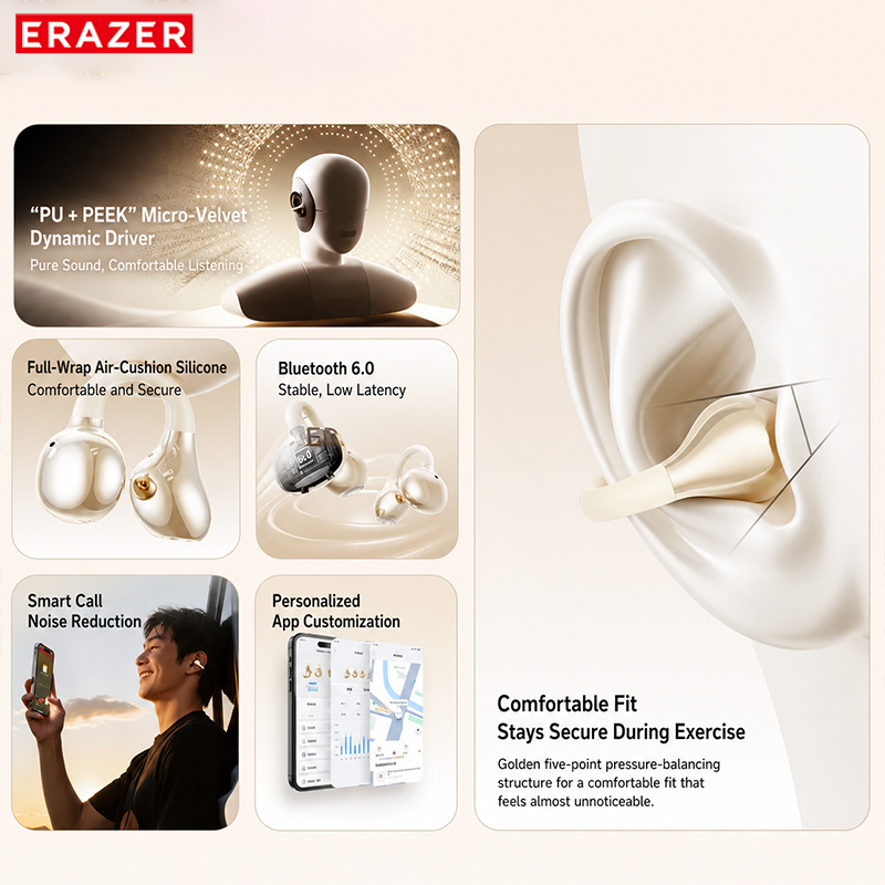 이레이저 EX338 블루투스 이어폰 135개 언어 AI - Wired Earphone Mic 리뷰 및 가격