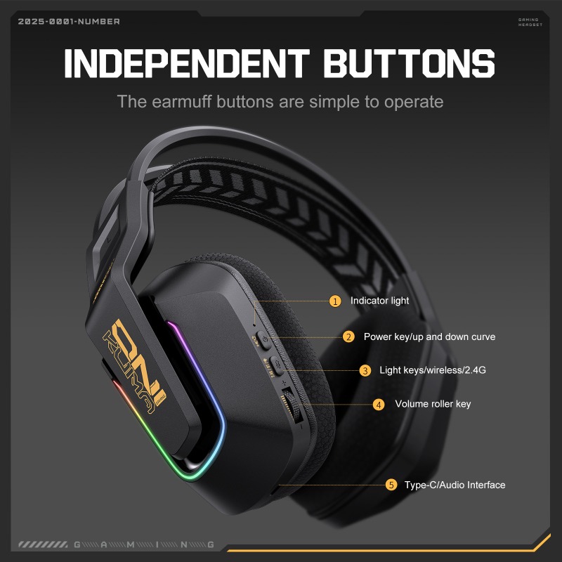 ONIKUMA GT828 게이밍 헤드셋 4 모드 무선  - Audiophile Headphone Wired 리뷰 및 가격